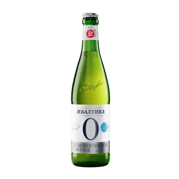 Балтика Пиво безалкогольное 0,45л бутылка - image 1