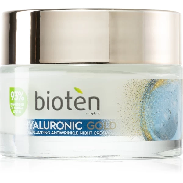 Bioten Crema de noapte intensiva antirid Hyaluronic Gold 50 ml - image 3