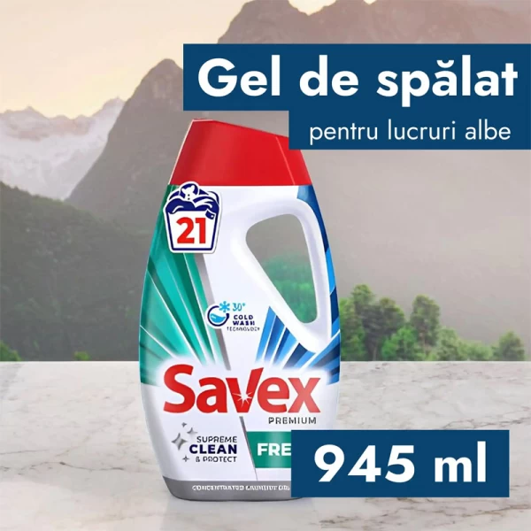 Savex Detergent lichid 0.945l Premium Fresh - image 2