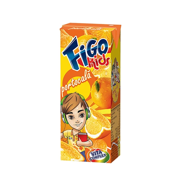 Figo Kids suc de portocala 200 ml - image 1