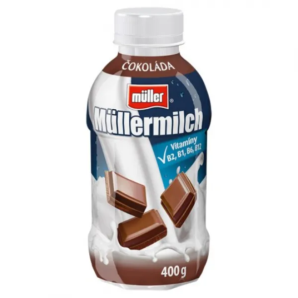 Йогурт Muller mullermilk шоколадный питьевой 400мл - image 1