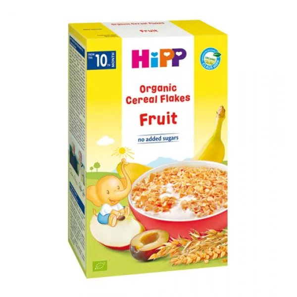 HiPP Fulgi de cereale bio cu fructe (10+ luni), 200 g - image 1