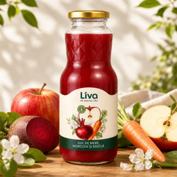 Liva Suc de mere - morcov - sfecla 1L - image 2