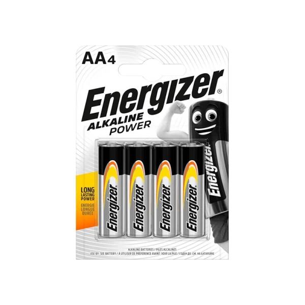 Energizer Alcaline Power Baterie AA, 4 buc - image 1
