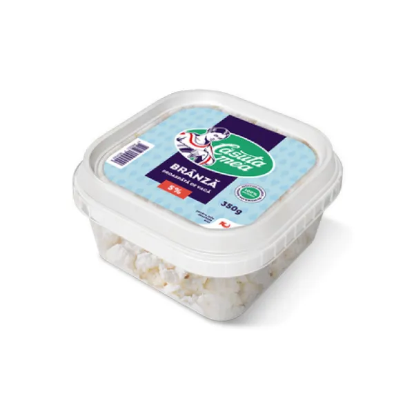 Casuta Mea Brinza 5% 350gr Caserola - image 1