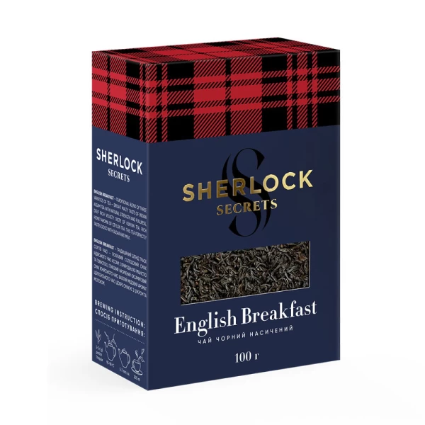 Sherlock Secrets Ceai negru English Breakfast 100 g - image 2