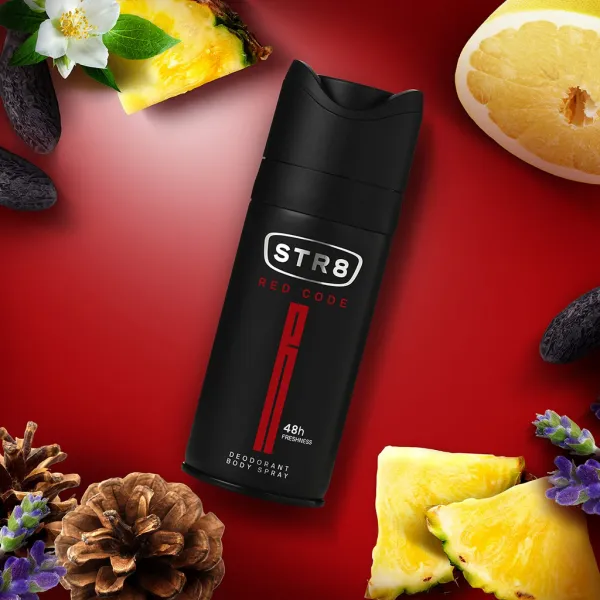 STR8 Deodorant spray 150ml Red Code - image 2