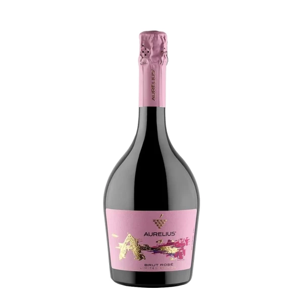 Aurelius Vin spumant de calitate Brut Roz 0,75 l - image 1