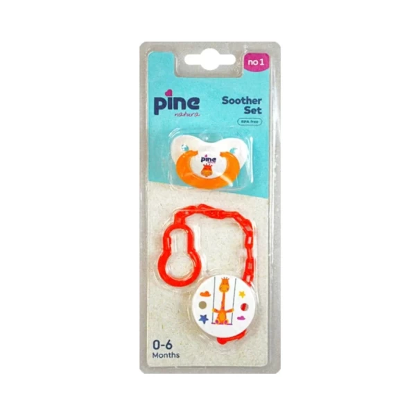 Pine Natura set suzete, nr.1, 0-6 luni - image 2