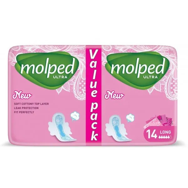 M-3 Molped Absorbante Ultra Long Econom 14buc - image 1