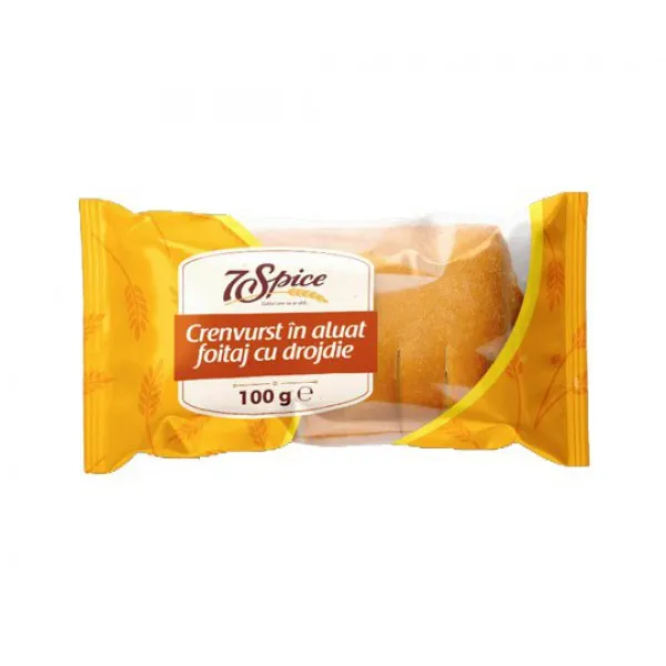7 Spice Crenvursti in aluat foietaj 100g - image 1