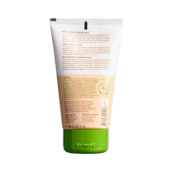 Cosmeplant Masca pentru par Keratina dubla 150 ml - image 2