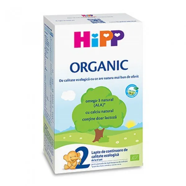 HiPP Organic 2 Lapte praf formula de continuare +6 luni, 300 g - image 1