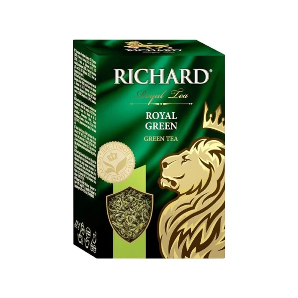 Чай зеленый крупнолистовой Richard (Ричард) Royal Green 90 г - image 1