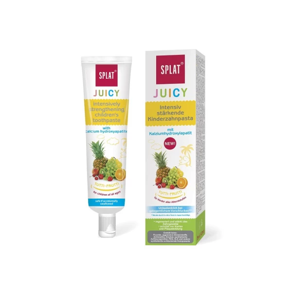 Splat Juicy Pasta de dinti pentru copii Tutti Frutti 80 ml - image 1