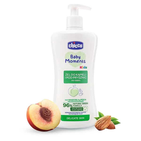 Гель для душа Chicco Baby Moments Kids 500 мл - image 2