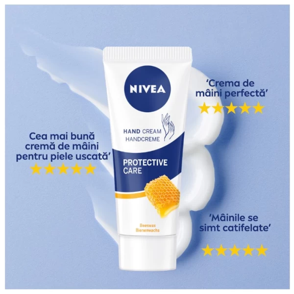 Nivea Crema pentru maini cu ceara de albine 75 ml - image 3