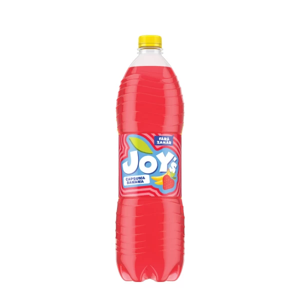 Joys Bautura carbogazoasa banana si capsuna 1.5L - image 1