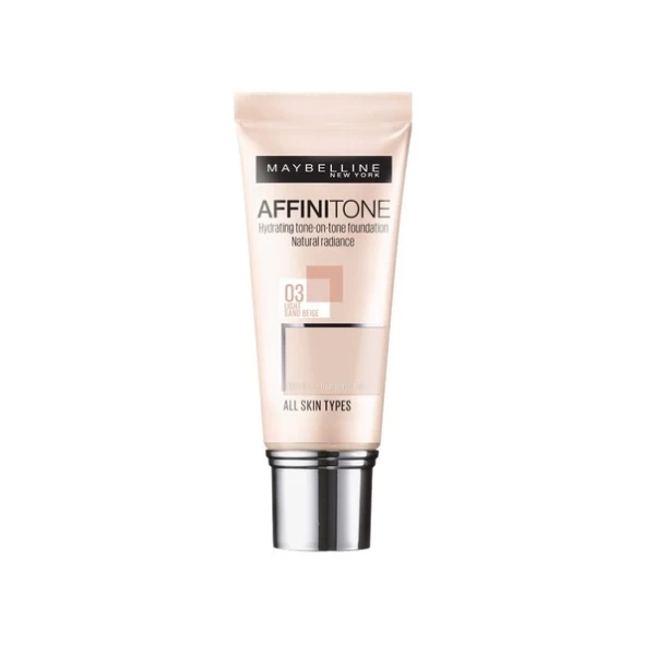 Fond de ten Affinitone, 03, 30 ml, Maybelline - image 1