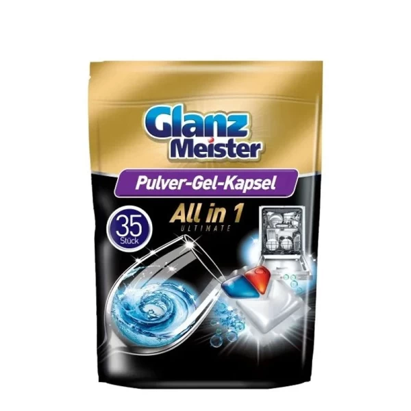 Glanz Meister Таблетки для посудомоечной машины 35 шт All in 1 - image 1