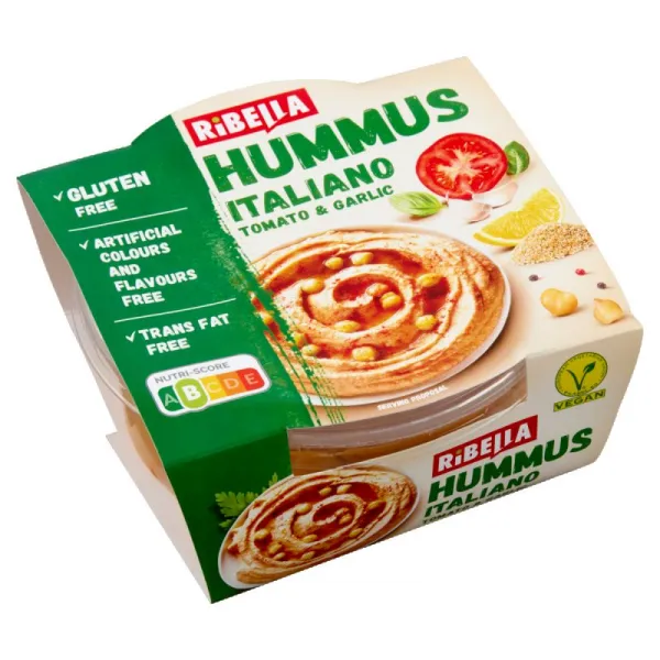 Ribella Humus cu rosii si ustroi 200g - image 1