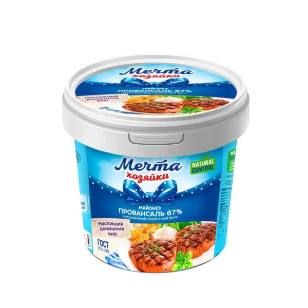 Майонез Мечта Хозяйки Провансаль 67%, 800 мл ведро - image 1