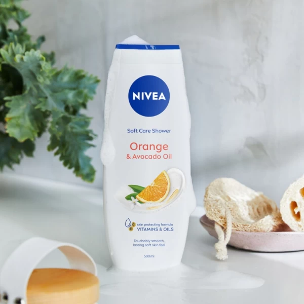 Nivea Gel de dus Orange & Avocado Oil Care 500 ml - image 4