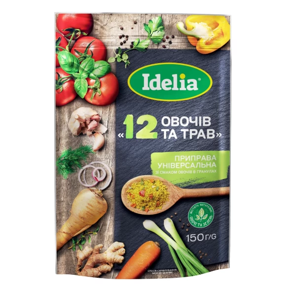 Idelia Припрaва 12 овощ и трав 150г - image 1
