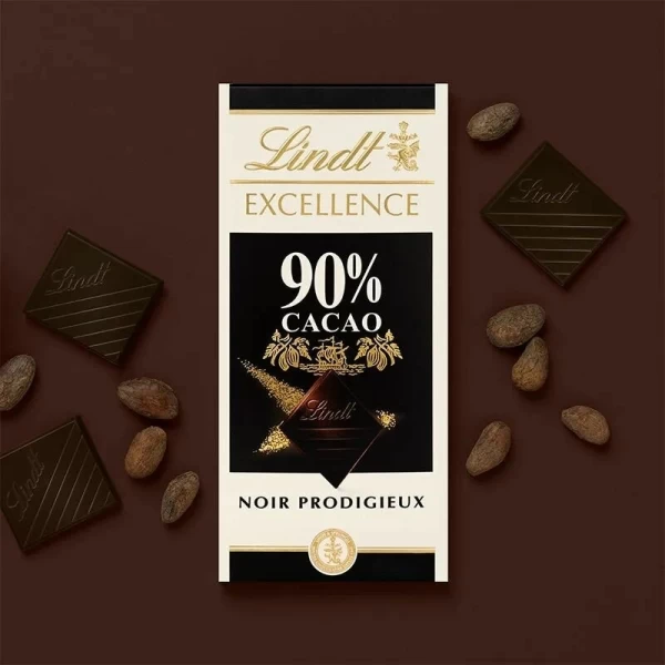 Lindt Excellence Темный шоколад с 90% какао 100 г - image 3
