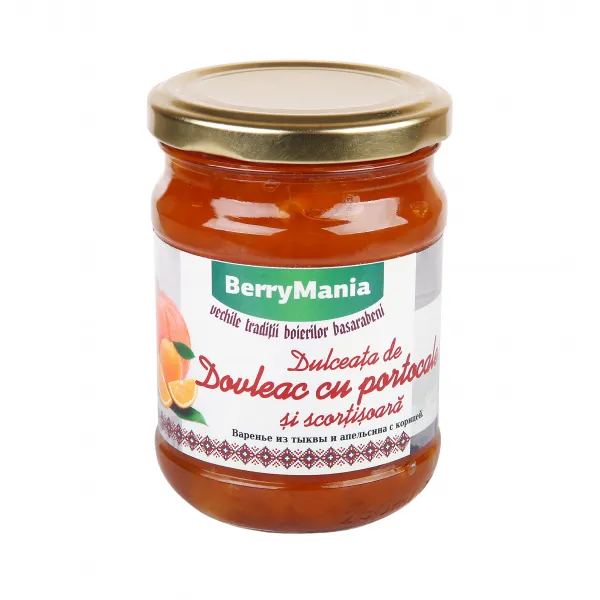 Тыквенное варенье с апельсинами и корицей BerryMania 320 гр - image 1