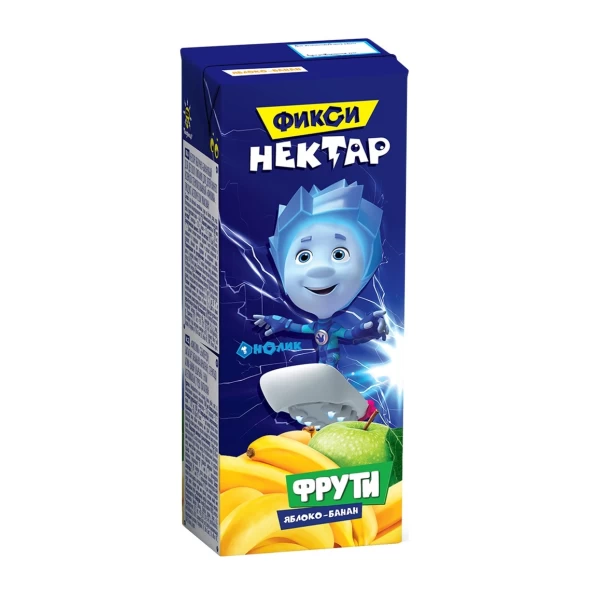 Упаковка сока Фиксики Яблоко-банан нектар 200 мл - image 2