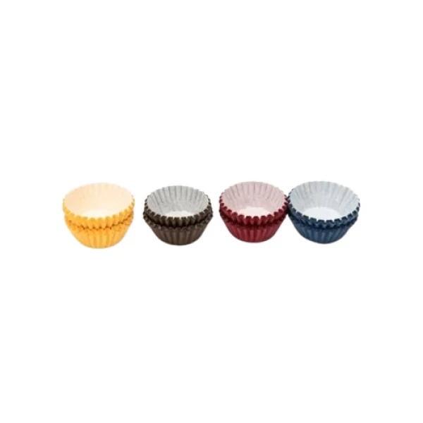 Tescoma Delicia Hartii color pentru briose mini 4 cm, set 200 bucati - image 1