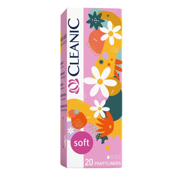 Cleanic Soft Absorbante zilnice Panty 20 buc - image 1