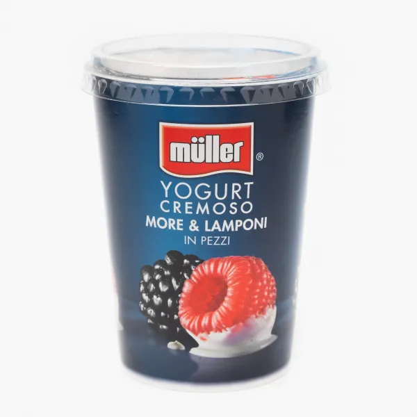 Muller Iaurt Cremos cu mure si zmeura 500gr - image 2