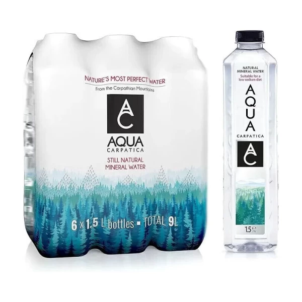 Вода Aqua Carpatica природная минеральная 1.5л - image 2