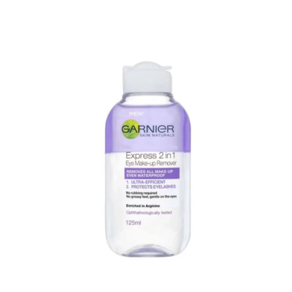 Garnier Naturals Apa micelara bifazica pentru ochi cu arginina 125 ml - image 1