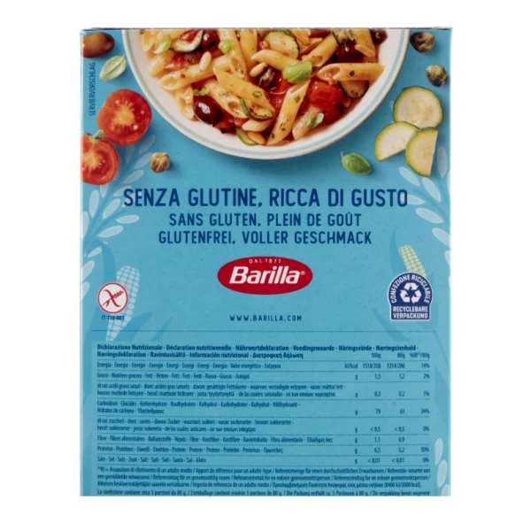 Barilla Макароны безглютеновые пенне ригате 400г - image 3