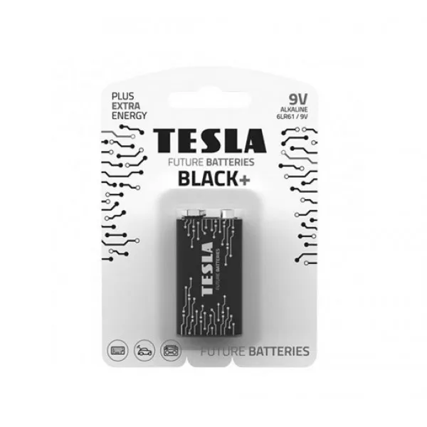 Tesla Baterie 9V BLACK+ ( 6LR61 / BLISTER FOIL 1 PC ) - image 1