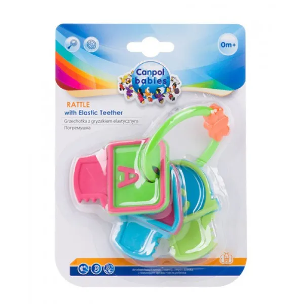 Погремушка-прорезыватель Canpol Ключи - image 1