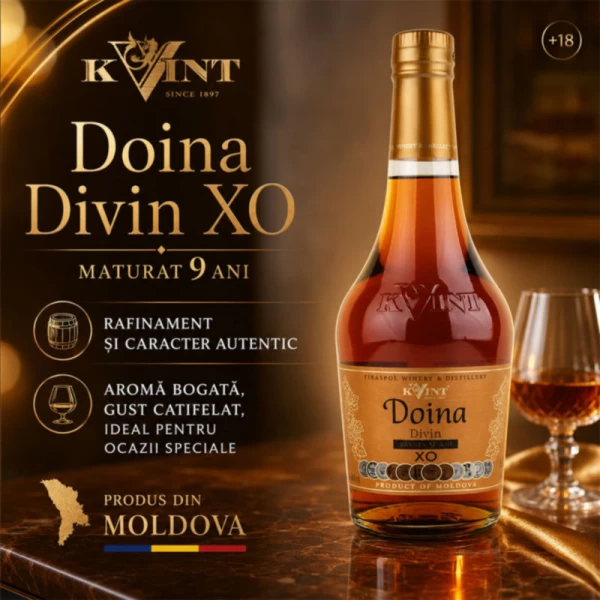 Kvint Divin Doina Conus X.O. 9 ani 40%, 0,5 l - image 2
