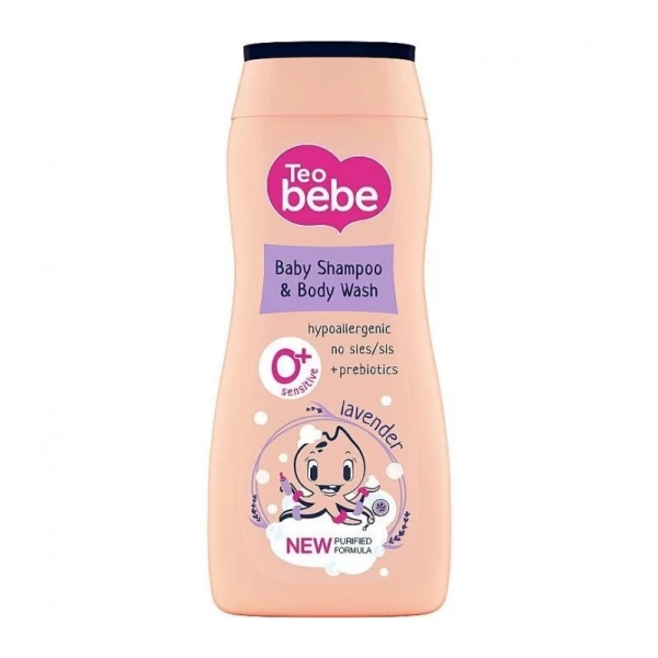 Teo Bebe sampon-gel de dus 200 ml Lavender - image 1