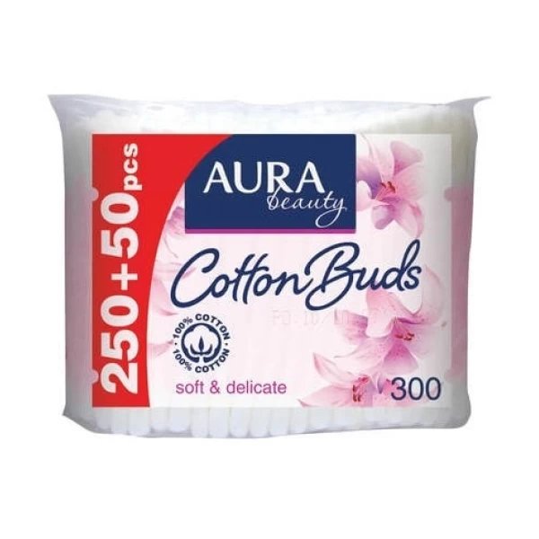 Aura Betisoare de vata 250+50 buc eco - image 1