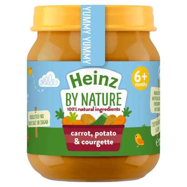 Heinz Piure Morcov, Cartof, Dovlecei (6 luni), 120g - image 1