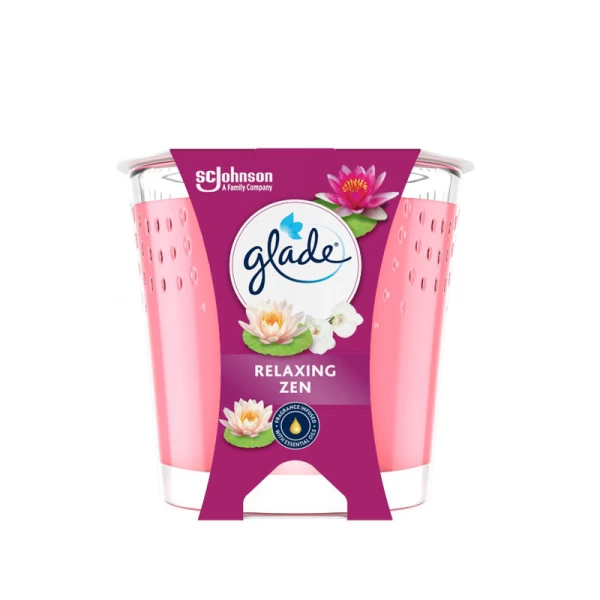 Glade Ароматическая свеча Relaxing Zen 112 г - image 1