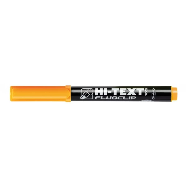 Текстмаркер Hi-Text Fluoclip 7000 Оранжевый - image 1