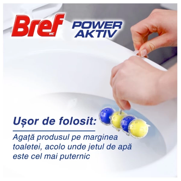 Bref Odorizant Power Aktiv Lemon 3x50 g - image 4
