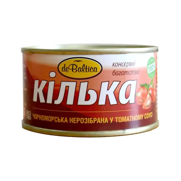 Килька в Томатном Соусе 240г Ключ (De Baltica) - image 1