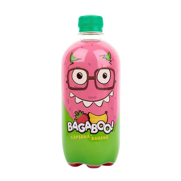 Bagaboo Напиток газированный Клубника и банан 500 мл - image 1
