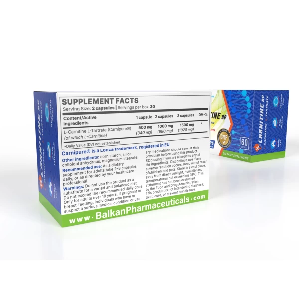 Жиросжигатель L-Carnitine BP 60cap - image 4