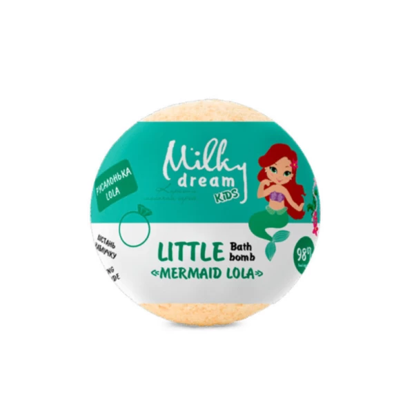 Milky Dream Bila pentru baie Sirena Lola 75g cu surpriza - image 1